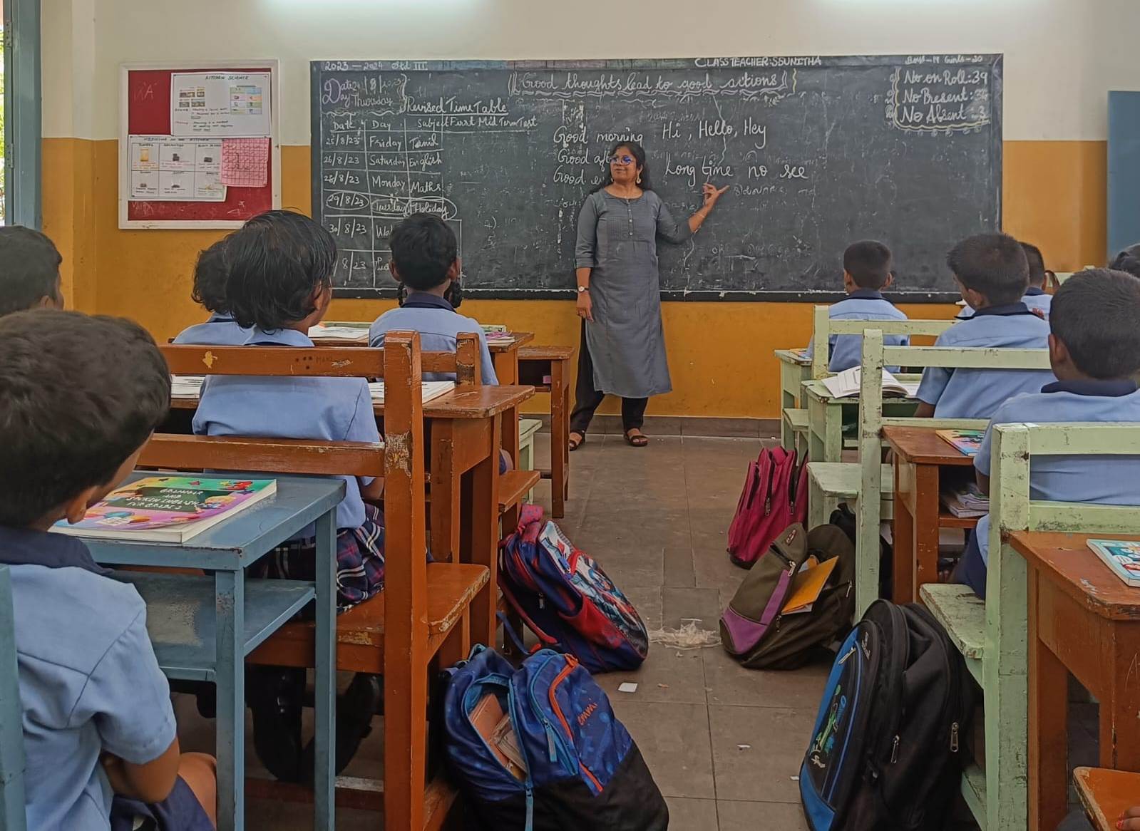 Spoken English and Personality Development Classes for Schools